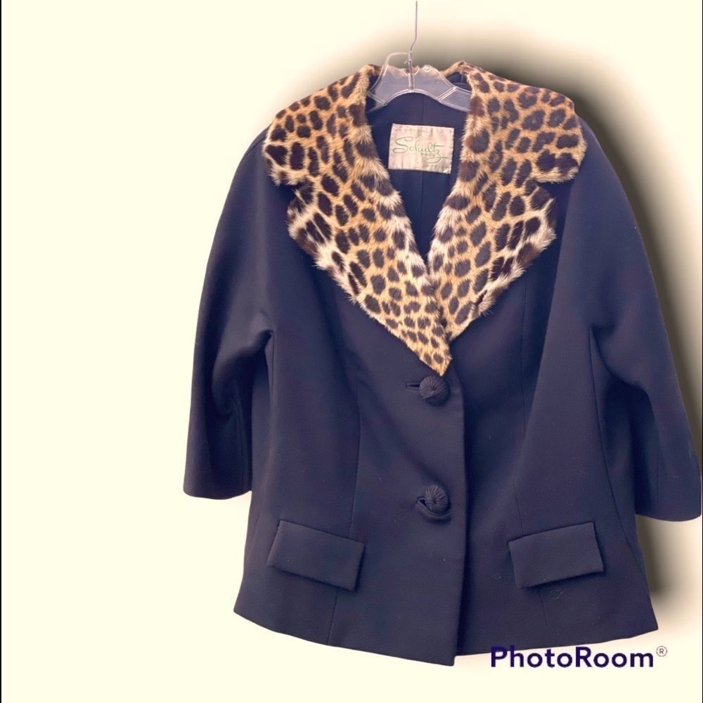 Vintage FLAWLESS Forstmann Schultz Bros Original Virgin Wool Jacket w/Fu…